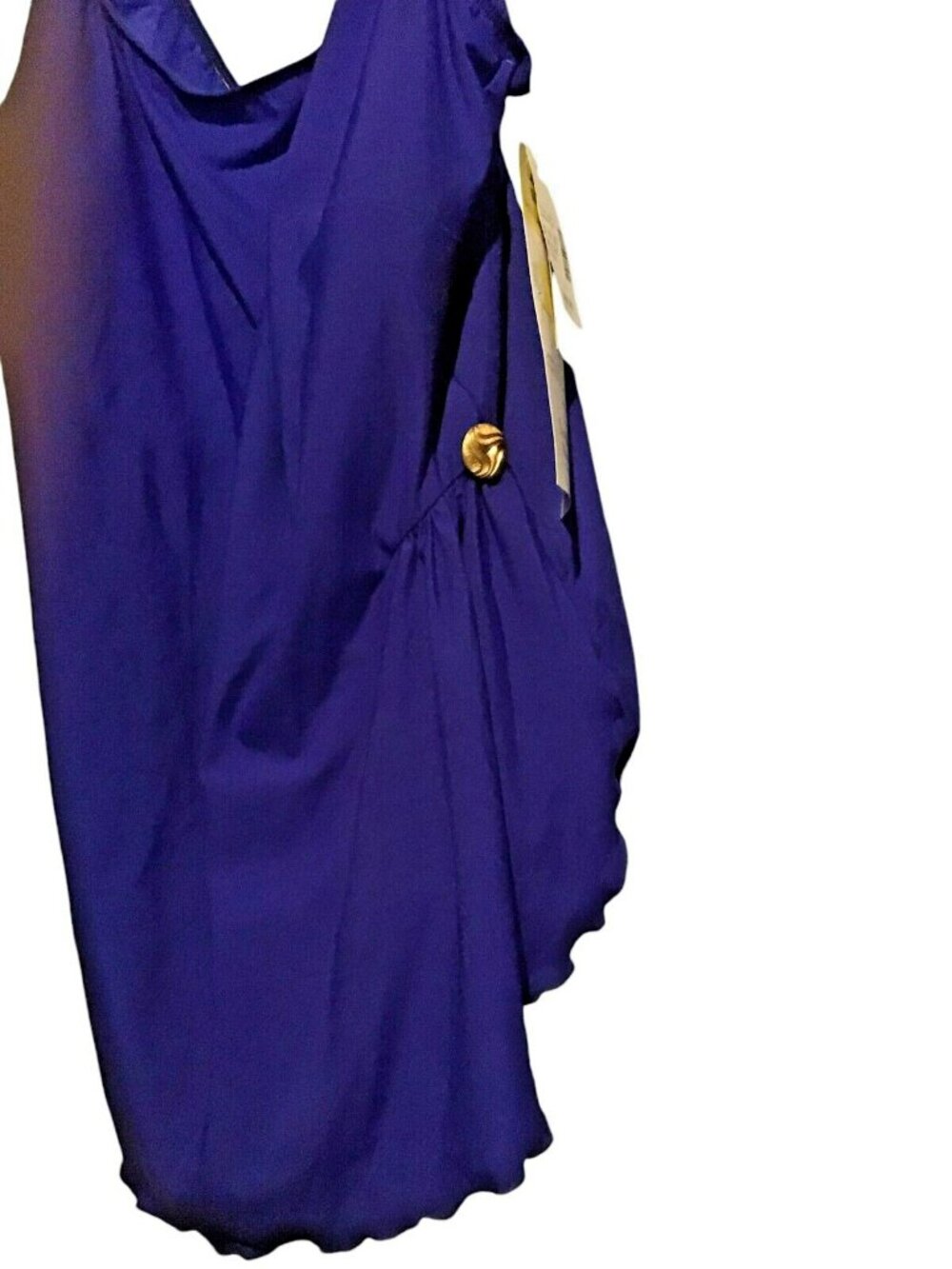Longitude RoyalBlue 1  Pc  Swimsuit Bathing Suit With Skirt  Sz 32W NWT - Picture 4 of 4